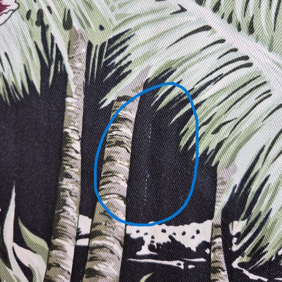 Vintage Tommy Bahama Silk Tropical Hawaii Maxi Shift Dress Sleeveless Green - Picture 10 of 10